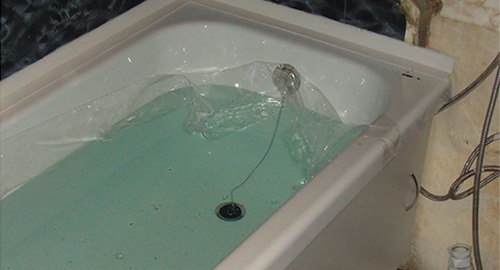 Установкой акрилового вкладыша | Поречье